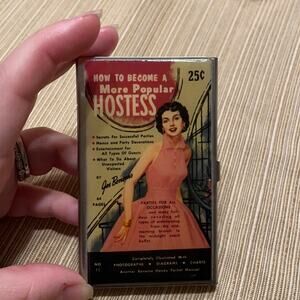Vintage popular hostess card holder wallet